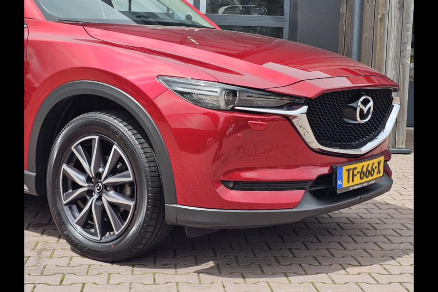 Mazda CX-5 2.0 SkyActiv-G 160 GT-M 4WD | Automaat | Trekhaak | LED | Stuur & stoelverwarming | Leder | Schuif/kantel dak | HUD | Elek. achterklep | Elek. bestuurdersstoel + memory |