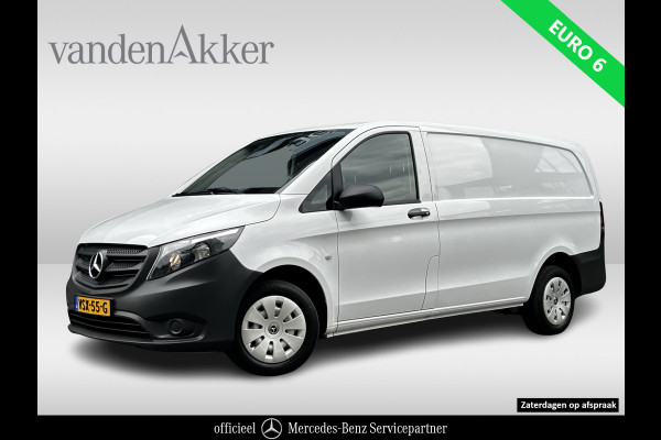 Mercedes-Benz Vito 110 CDI L2 Lang RWD // € 399,- p/mnd // Airco // Achterklep // 12 mnd Garantie // 2.000kg // Bank // Radio // CV // Betimmering