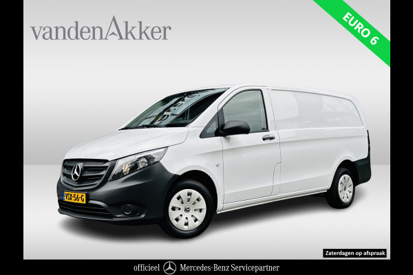 Mercedes-Benz Vito 110 CDI L2 Lang RWD // € 398,- p/mnd // Airco // Achterklep // 12 mnd Garantie // 2000kg // Bank // Radio // CV // Betimmering /