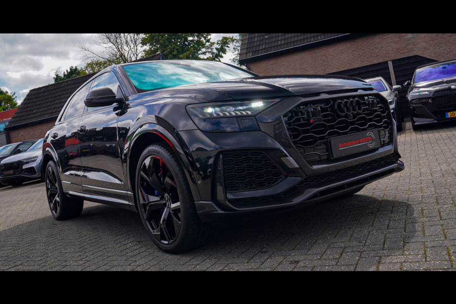 Audi RSQ8 4.0 TFSI RS Q8 Quattro | Massage | Carbon | Alcantara | Stoelkoeling/verwarming | Bang&Olufsen | Memory | 23 inch | NAP