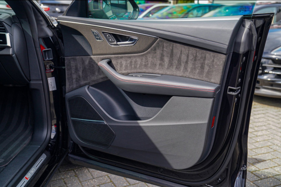 Audi RSQ8 4.0 TFSI RS Q8 Quattro | Massage | Carbon | Alcantara | Stoelkoeling/verwarming | Bang&Olufsen | Memory | 23 inch | NAP