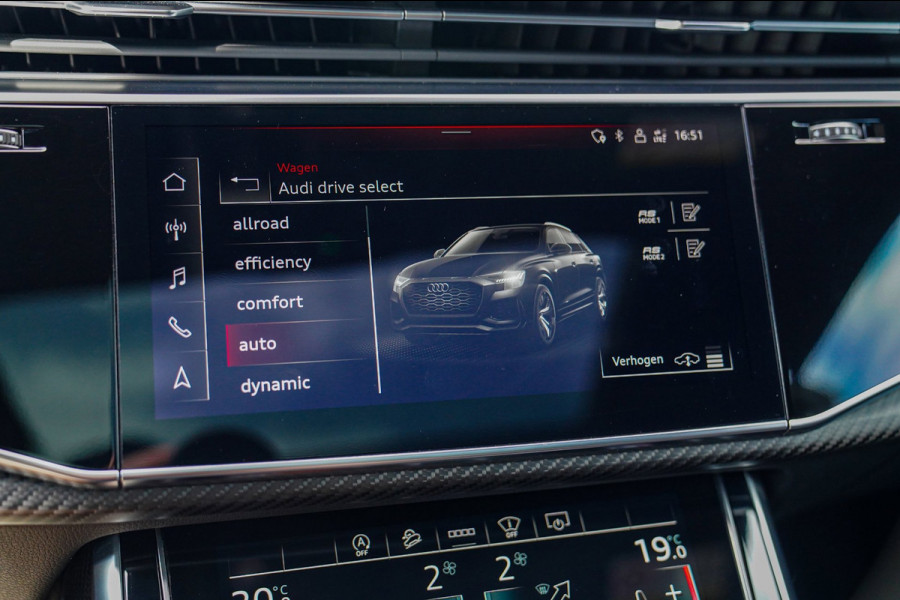 Audi RSQ8 4.0 TFSI RS Q8 Quattro | Massage | Carbon | Alcantara | Stoelkoeling/verwarming | Bang&Olufsen | Memory | 23 inch | NAP