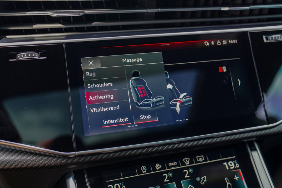 Audi RSQ8 4.0 TFSI RS Q8 Quattro | Massage | Carbon | Alcantara | Stoelkoeling/verwarming | Bang&Olufsen | Memory | 23 inch | NAP