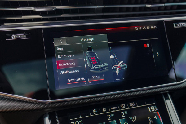 Audi RSQ8 4.0 TFSI RS Q8 Quattro | Massage | Carbon | Alcantara | Stoelkoeling/verwarming | Bang&Olufsen | Memory | 23 inch | NAP