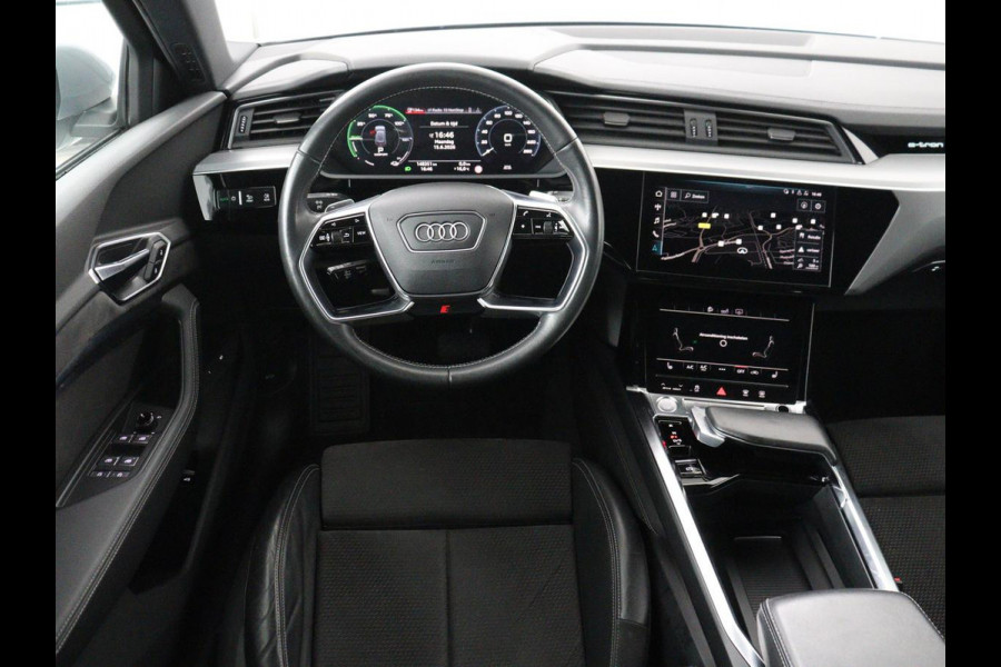 Audi e-tron Sportback 50 quattro S edition 71 kWh | SOH 90.4 | Panoramadak | Adaptive cruise | Matrix LED | Elek. Stoelen | Memory | Stoelverwarming | Camera | DAB |