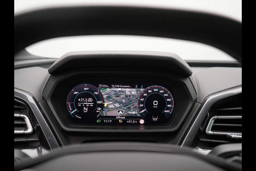 Audi Q4 e-tron 45 Quattro S Line 82 kWh 265pk Dealer O.H. | Trekhaak Af Fabriek | Panodak | Adaptive Cruise | Camera | Sportstoelen Memory & Verwarmd | Sfeerverlichting | Keyless | Navigatie | DAB |