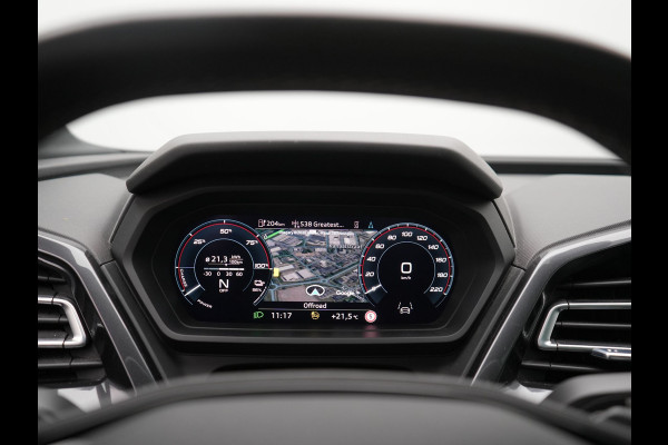 Audi Q4 e-tron 45 Quattro S Line 82 kWh 265pk Dealer O.H. | Trekhaak Af Fabriek | Panodak | Adaptive Cruise | Camera | Sportstoelen Memory & Verwarmd | Sfeerverlichting | Keyless | Navigatie | DAB |