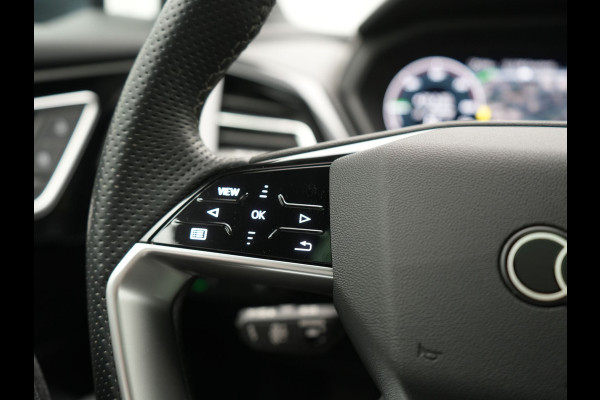 Audi Q4 e-tron 45 Quattro S Line 82 kWh 265pk Dealer O.H. | Trekhaak Af Fabriek | Panodak | Adaptive Cruise | Camera | Sportstoelen Memory & Verwarmd | Sfeerverlichting | Keyless | Navigatie | DAB |