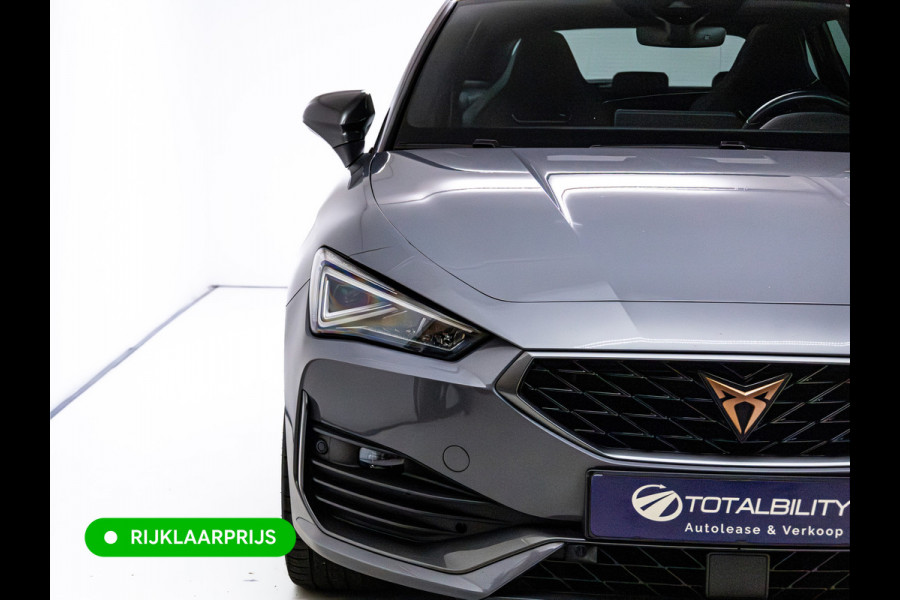 CUPRA Leon Sportstourer 1.4 e-Hybrid VZ Performance | Pano dak | Elec. klep | Stoel- & stuurverw. | Travel assist | Camera | PDC V+A | DAB, Draadloze tel. alder, Sfeerverlichting