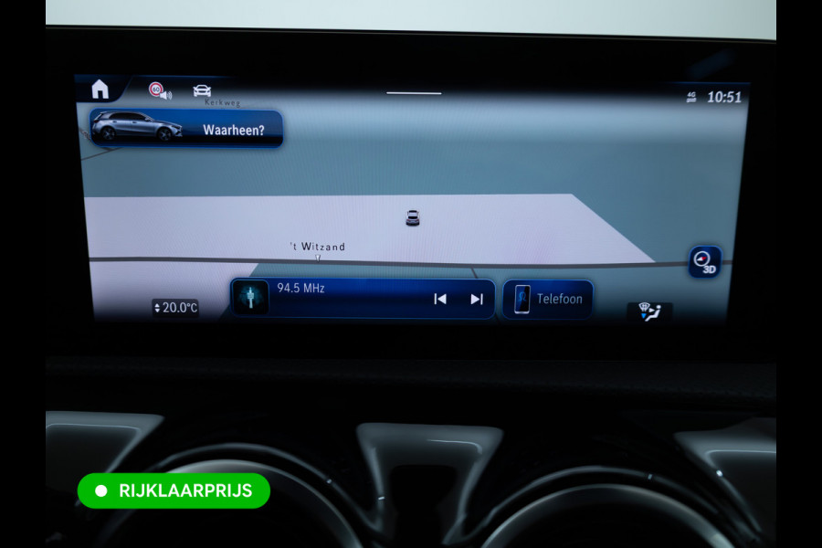 Mercedes-Benz A-Klasse 250 e Business Solution Luxury 218 PK | Adaptieve Cruise | Stoel- & Stuurverwarming | Camara | Navigatie | App. connect | Climate control | Automatisch inparkeren