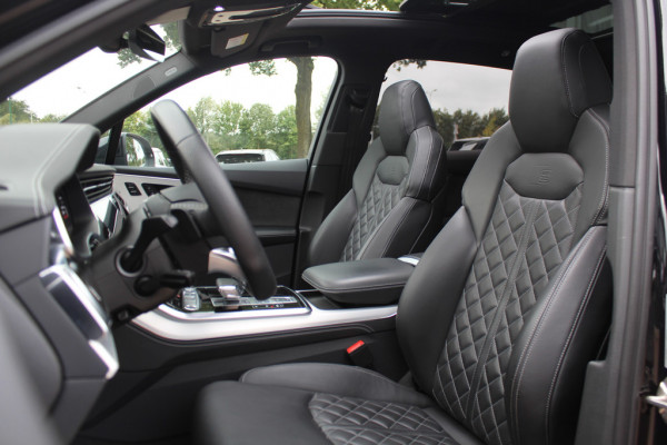 Audi Q7 60 TFSI e quattro Pro Line S Competition / Trekhaak / Panoramadak / 360Camera / Head-up / Softclose / Laser LED / Luchtvering / 22'' / B&O / RS Seats / Keyless / Stuur+Stoelverwarming / Dodehoek / DAB / ACC