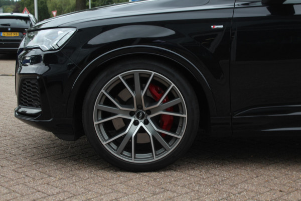 Audi Q7 60 TFSI e quattro Pro Line S Competition / Trekhaak / Panoramadak / 360Camera / Head-up / Softclose / Laser LED / Luchtvering / 22'' / B&O / RS Seats / Keyless / Stuur+Stoelverwarming / Dodehoek / DAB / ACC