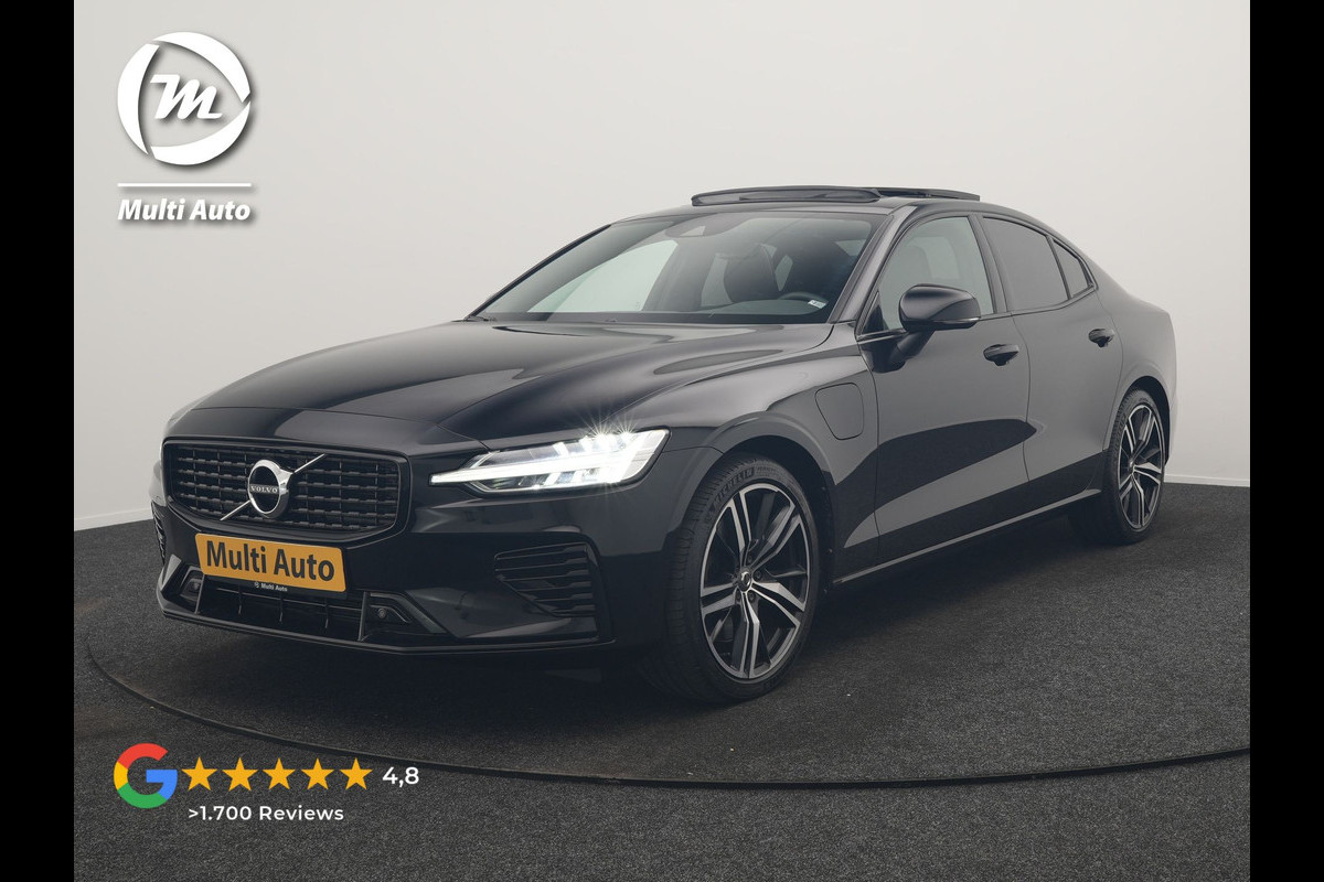 Volvo S60 T8 AWD R Design Polestar Engineerd PHEV 405pk Dealer O.H. | Panodak | Adaptive Cruise | Camera | Harman / Kardon | Lederen Sportstoelen Memory & Verwarmd | Keyless | Stuur Verwarmd | Apple Carplay | Navigatie | DAB | Plug In Hybrid |