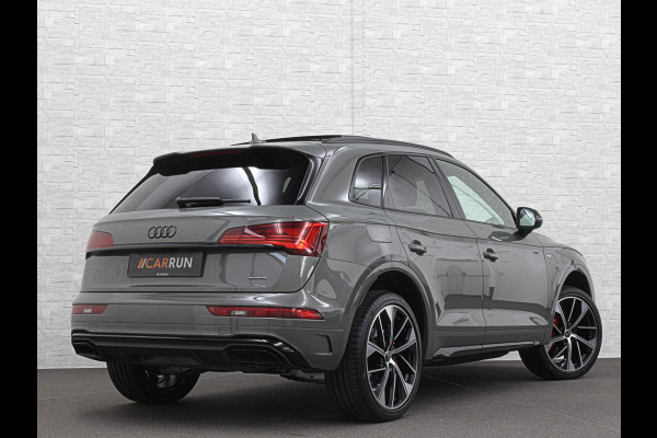 Audi Q5 55 367pk Competition #RS-Leder | ACC | Panorama | Lane Assist | 21" | Sfeerverlichting | Camera | Carplay | Stuurwielverwarming | Black Optic | Draadloos laden | Sportstoelen | 91000,= Nw.Pr. | 10-2024 | 23dkm! | Fabr. Garantie.