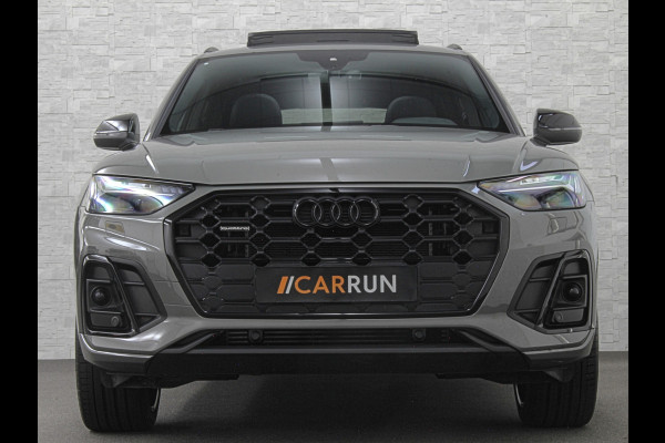 Audi Q5 55 367pk Competition #RS-Leder | ACC | Panorama | Lane Assist | 21" | Sfeerverlichting | Camera | Carplay | Stuurwielverwarming | Black Optic | Draadloos laden | Sportstoelen | 91000,= Nw.Pr. | 10-2024 | 23dkm! | Fabr. Garantie.