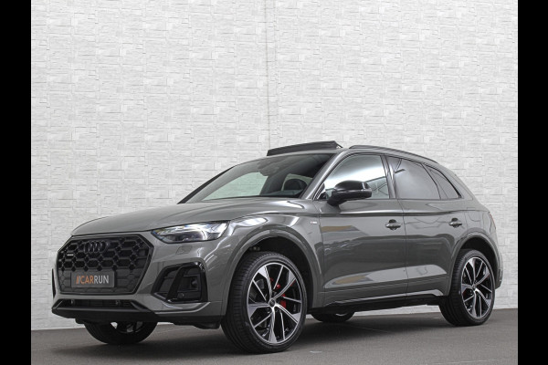 Audi Q5 55 367pk Competition #RS-Leder | ACC | Panorama | Lane Assist | 21" | Sfeerverlichting | Camera | Carplay | Stuurwielverwarming | Black Optic | Draadloos laden | Sportstoelen | 91000,= Nw.Pr. | 10-2024 | 23dkm! | Fabr. Garantie.