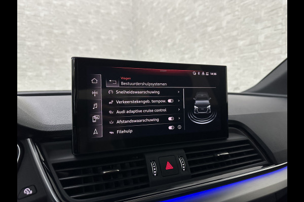 Audi Q5 55 367pk Competition #RS-Leder | ACC | Panorama | Lane Assist | 21" | Sfeerverlichting | Camera | Carplay | Stuurwielverwarming | Black Optic | Draadloos laden | Sportstoelen | 91000,= Nw.Pr. | 10-2024 | 23dkm! | Fabr. Garantie.