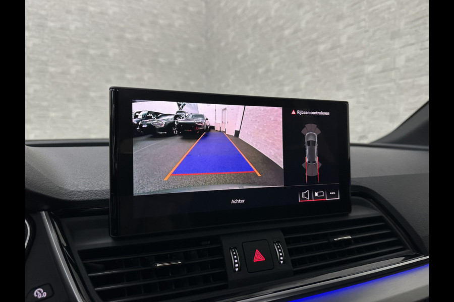 Audi Q5 55 367pk Competition #RS-Leder | ACC | Panorama | Lane Assist | 21" | Sfeerverlichting | Camera | Carplay | Stuurwielverwarming | Black Optic | Draadloos laden | Sportstoelen | 91000,= Nw.Pr. | 10-2024 | 23dkm! | Fabr. Garantie.