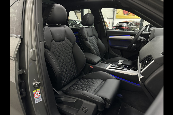 Audi Q5 55 367pk Competition #RS-Leder | ACC | Panorama | Lane Assist | 21" | Sfeerverlichting | Camera | Carplay | Stuurwielverwarming | Black Optic | Draadloos laden | Sportstoelen | 91000,= Nw.Pr. | 10-2024 | 23dkm! | Fabr. Garantie.