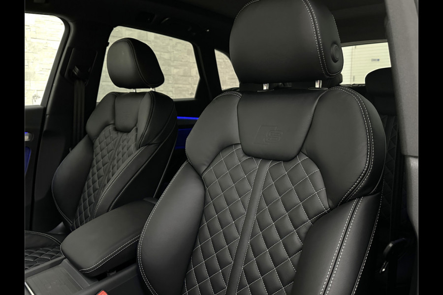 Audi Q5 55 367pk Competition #RS-Leder | ACC | Panorama | Lane Assist | 21" | Sfeerverlichting | Camera | Carplay | Stuurwielverwarming | Black Optic | Draadloos laden | Sportstoelen | 91000,= Nw.Pr. | 10-2024 | 23dkm! | Fabr. Garantie.