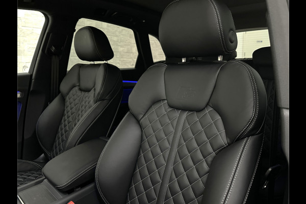 Audi Q5 55 367pk Competition #RS-Leder | ACC | Panorama | Lane Assist | 21" | Sfeerverlichting | Camera | Carplay | Stuurwielverwarming | Black Optic | Draadloos laden | Sportstoelen | 91000,= Nw.Pr. | 10-2024 | 23dkm! | Fabr. Garantie.