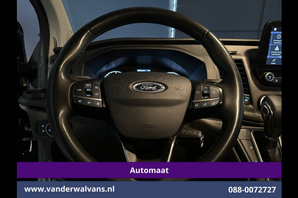 Ford Transit Custom 2.0 TDCI 131pk Automaat L2H1 Euro6 Airco | LED | Apple Carplay | Cruisecontrol Android Auto, Verwarmde Voorruit, Parkeersensoren, Bijrijdersbank