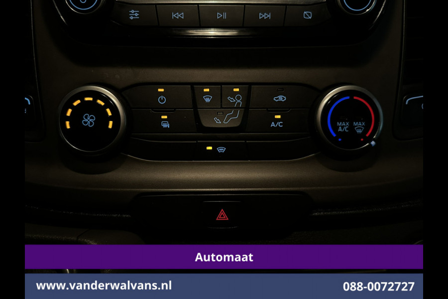 Ford Transit Custom 2.0 TDCI 131pk Automaat L2H1 Euro6 Airco | LED | Apple Carplay | Cruisecontrol Android Auto, Verwarmde Voorruit, Parkeersensoren, Bijrijdersbank