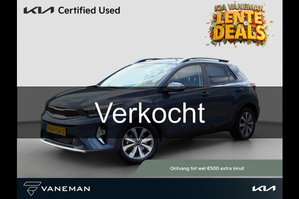 Kia Stonic 1.0 T-GDi MHEV DynamicPlusLine Stoel- en stuurverwarming | Cruise | Navi | Privacy Glass | Camera |