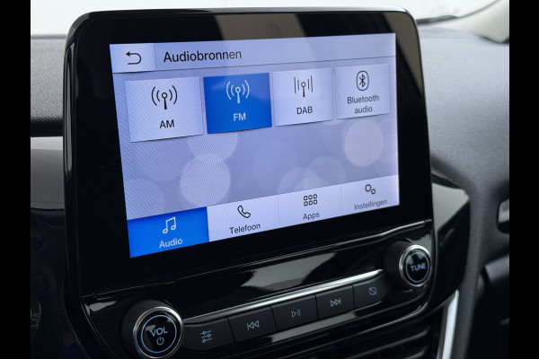 Ford Fiesta 1.0T 124PK Hybrid 5Drs Stuur+Stoel+Voorruitverwarming Navi* Ecc Apple Carplay/Android Auto Cruise Control Pdc Titanium Lmv DAB Bluetooth TCS Lane Assist Keyless Origineel Nederlandse Auto
