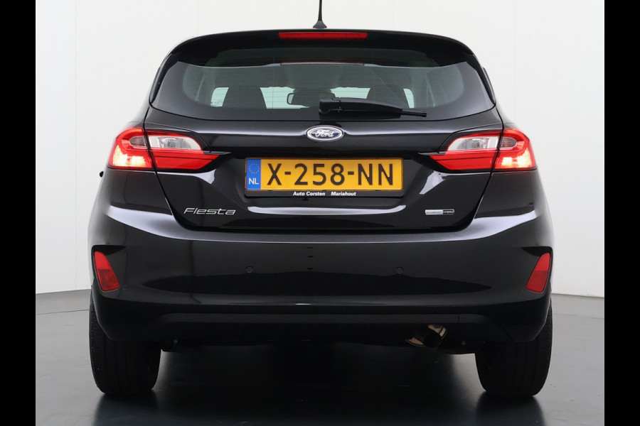 Ford Fiesta 1.0T 124PK Hybrid 5Drs Stuur+Stoel+Voorruitverwarming Navi* Ecc Apple Carplay/Android Auto Cruise Control Pdc Titanium Lmv DAB Bluetooth TCS Lane Assist Keyless Origineel Nederlandse Auto