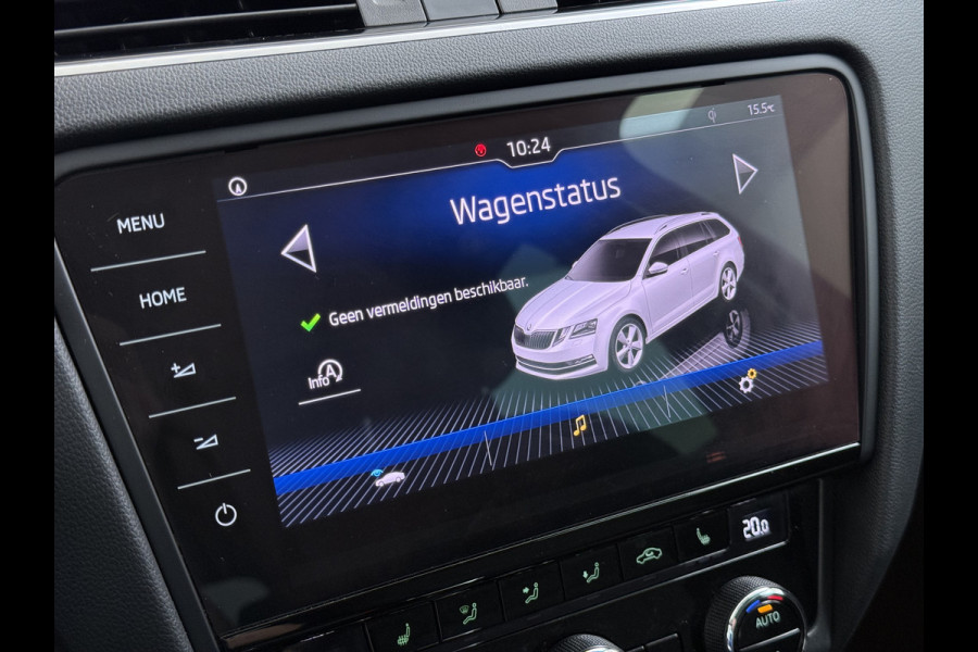 Škoda Octavia Combi 1.0TSI 116PK Stoelverwarming Elek.Achterklep Keyless Canton®-Soundsysteem Navi Ecc Apple Carplay Android Auto Cruise Contr Lmv 17" Bluetooth Isofix Led Multi-display colour DAB WiFi