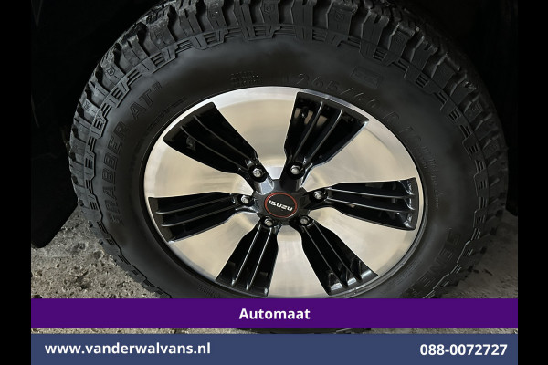 Isuzu D-max 1.9 Extended 164pk Automaat 3500kg Trekhaak Euro6 Airco | Camera | Sidebars | Leer | Apple Carplay Lichtmetalen Velgen, Adaptive Cruisecontrol, Android Auto, Parkeersensoren, stoelverwarming