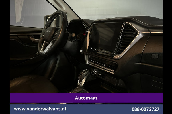 Isuzu D-max 1.9 Extended 164pk Automaat 3500kg Trekhaak Euro6 Airco | Camera | Sidebars | Leer | Apple Carplay Lichtmetalen Velgen, Adaptive Cruisecontrol, Android Auto, Parkeersensoren, stoelverwarming