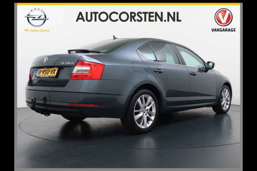Škoda Octavia 1.0TSI 116PK Stoelverwarming Trekhaak Apple Carplay Android Auto Navi Ecc Cruise Control Pdc Lmv 17" Led WLAN Bluetooth Isofix Dealeronderhouden 1.300KG Trekgewicht 1e Eigenaar Origineel Nederlandse Auto