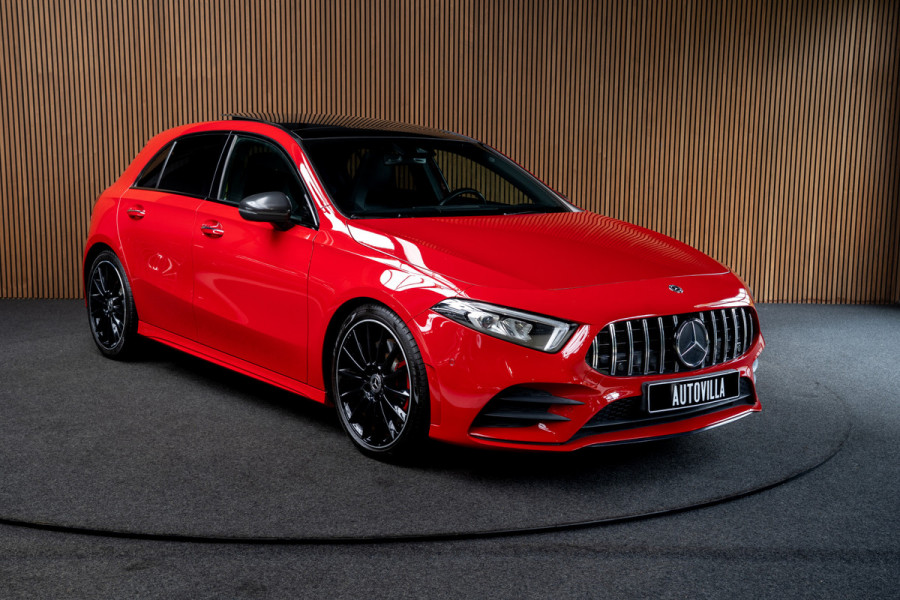 Mercedes-Benz A-Klasse 250 AMG Pano Carbon Leder Widescreen Navi Camera Climate Ambient Cruise PTS LM velgen