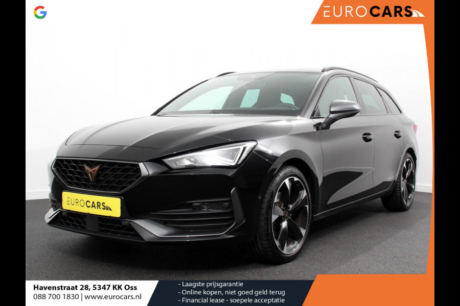 CUPRA Leon Sportstourer 1.5 eTSI Business Edition High Navigatie Apple Carplay/Android Auto Navigatie Adaptieve Cruise Control Camera Trekhaak met afneembare kogel Parkeersensor achter Stuur- en stoelverwarming