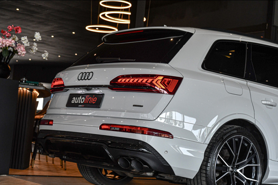 Audi Q7 55 TFSI e quattro S-Line, RS Stoelen, Pano, Luchtvering, B&O, 22", Matrix!