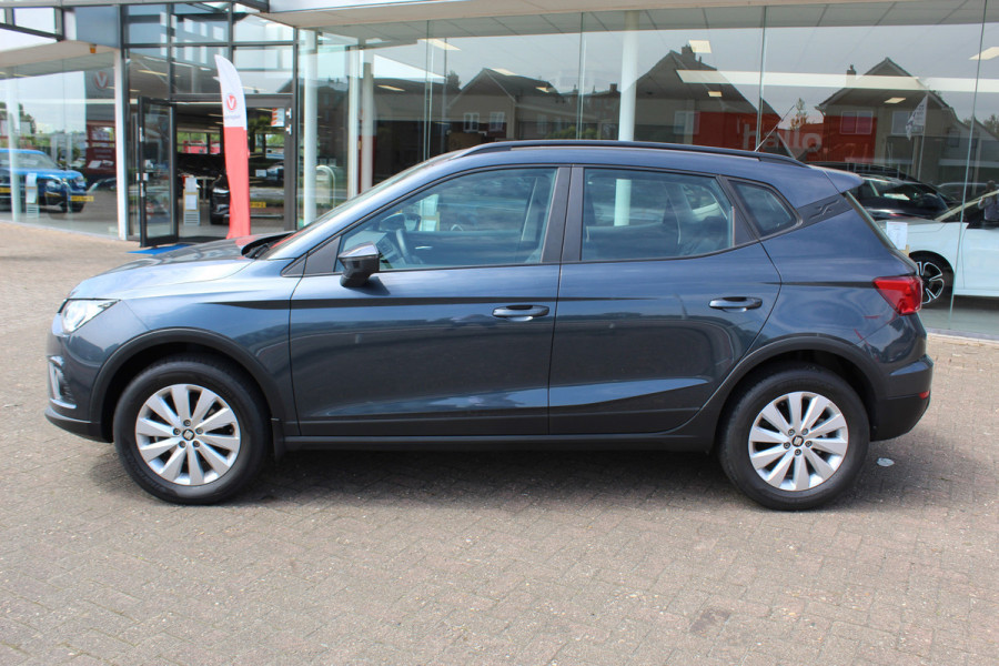Seat Arona 1.0-115pk TSI Style Business Intense AUTOMAAT ! Gun u het comfort van een automaat ! Volautm. airco dual, stoelverwarming, cruise control, LM wielen, metallic lak