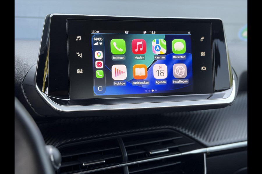 Peugeot 208 1.2 PureTech Allure Carplay,Camera,6 Bak,Stoelverw-Koeling,D-riem vv in 2025,Pdc,Clima,Cruise,Lm velgen,N.A.P,Rijstrooksensor,Nieuwe Apk bij Aflevering