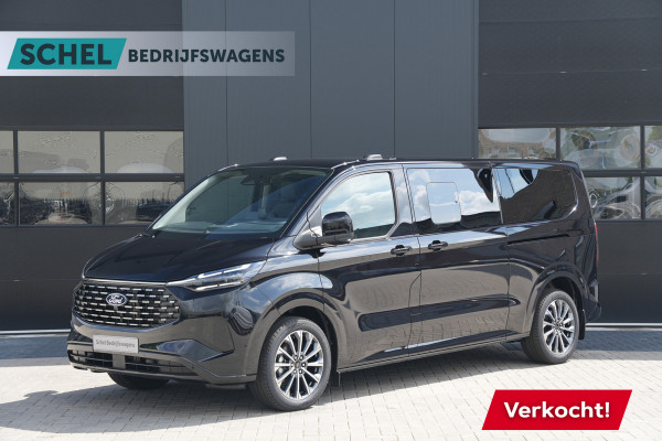 Ford Tourneo Custom 340 2.5 PHEV L2H1 Titanium X 232pk | ACC | Pano | B&O | Elek. schuifdeuren | 360 camera | Elek-Trekhaak | Prijs excl. BTW