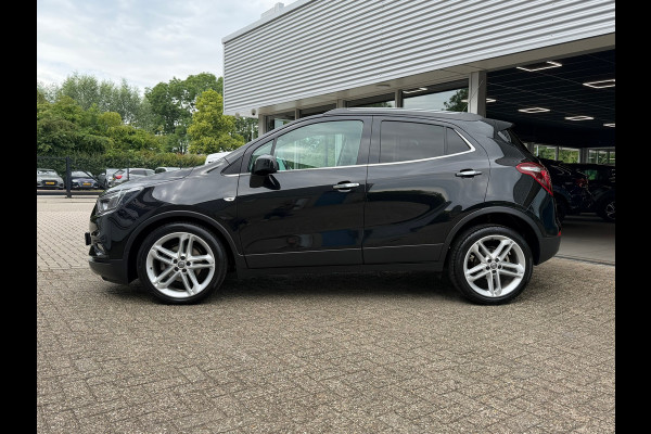 Opel Mokka X 1.4 Turbo Innovation 140 Pk | Navigatie | Voll Leder | Glazen schuif / Kantel dak | Clima | Cruise | trekhaak | 19".