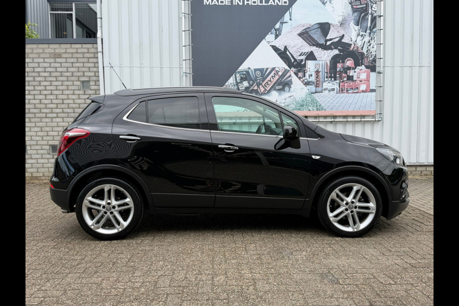 Opel Mokka X 1.4 Turbo Innovation 140 Pk | Navigatie | Voll Leder | Glazen schuif / Kantel dak | Clima | Cruise | trekhaak | 19".