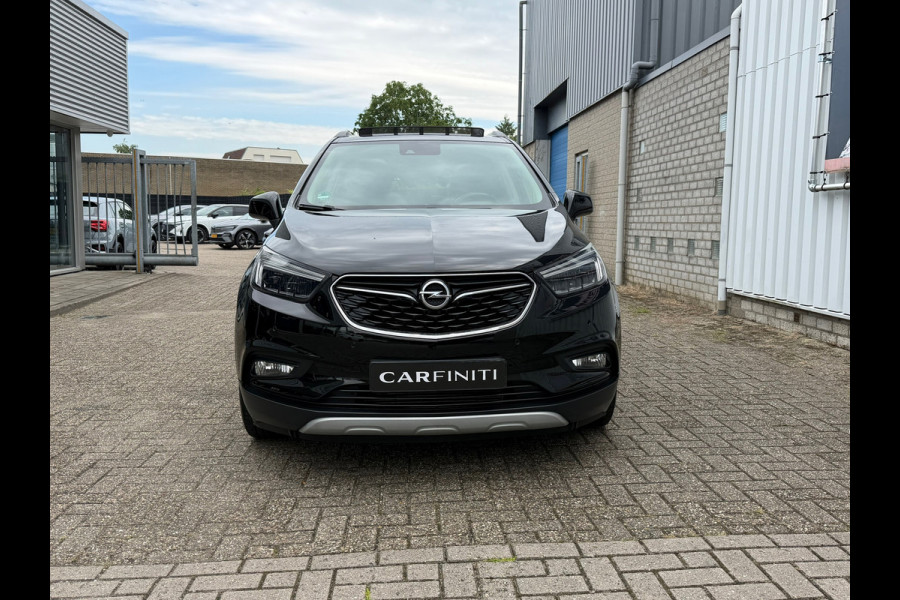 Opel Mokka X 1.4 Turbo Innovation 140 Pk | Navigatie | Voll Leder | Glazen schuif / Kantel dak | Clima | Cruise | trekhaak | 19".