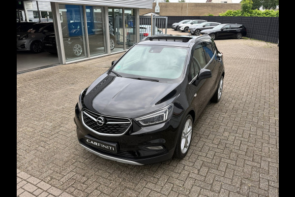 Opel Mokka X 1.4 Turbo Innovation 140 Pk | Navigatie | Voll Leder | Glazen schuif / Kantel dak | Clima | Cruise | trekhaak | 19".