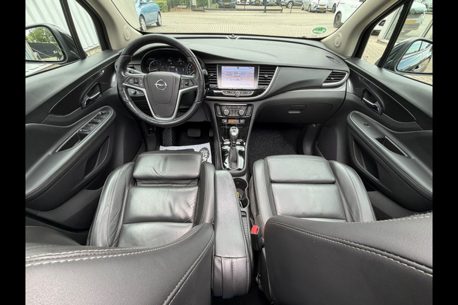 Opel Mokka X 1.4 Turbo Innovation 140 Pk | Navigatie | Voll Leder | Glazen schuif / Kantel dak | Clima | Cruise | trekhaak | 19".