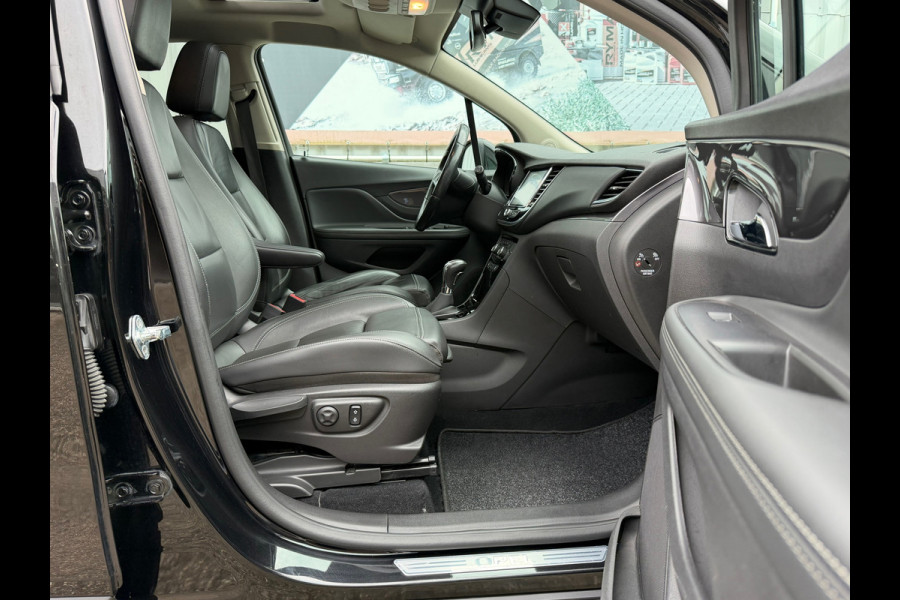 Opel Mokka X 1.4 Turbo Innovation 140 Pk | Navigatie | Voll Leder | Glazen schuif / Kantel dak | Clima | Cruise | trekhaak | 19".