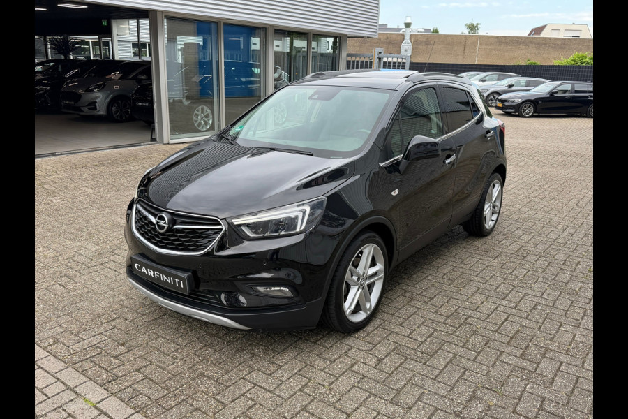 Opel Mokka X 1.4 Turbo Innovation 140 Pk | Navigatie | Voll Leder | Glazen schuif / Kantel dak | Clima | Cruise | trekhaak | 19".