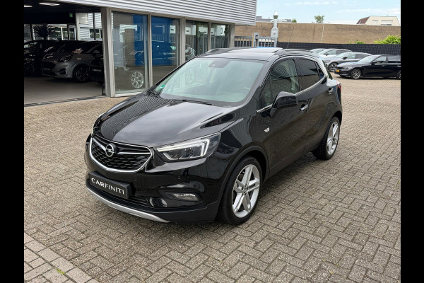 Opel Mokka X 1.4 Turbo Innovation 140 Pk | Navigatie | Voll Leder | Glazen schuif / Kantel dak | Clima | Cruise | trekhaak | 19".
