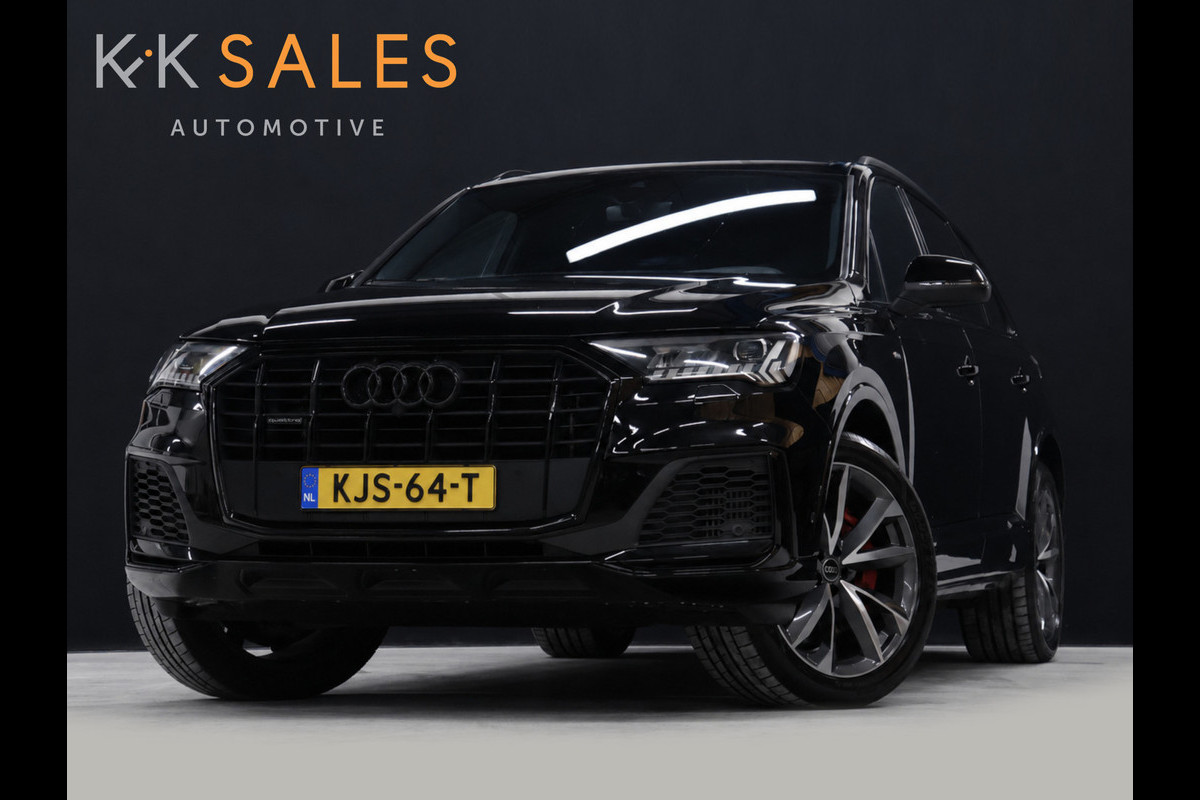 Audi Q7 60 TFSI e quattro Competition S Line [LUCHTVERING, TREKHAAK UITKLAPBAAR, SFEERVERLICHTING, ELEKTRISCH VERSTELBARE STOELEN, APPLE CARPLAY, ANDROID, STOELVERWARMING, CAMERA, PDC V+A, VOL LEDER, CRUISE, CLIMATE, NIEUWSTAAT]