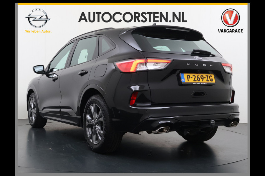 Ford Kuga 1.5T 150PK ST-Line Trekhaak Adap.Cruise Stoel+Stuur+Achterbank+Voorruitverwarming Elek.Achterklep Camera Apple Carplay/Android A Lmv 18" DAB Bluetooth Parkeerhulp Led Lane Assist Isofix Road Edge Detection WiFi 1.800KG Trekgewicht